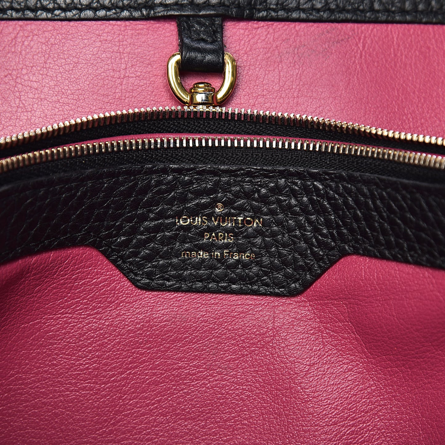 Taurillon Capucines MM Black