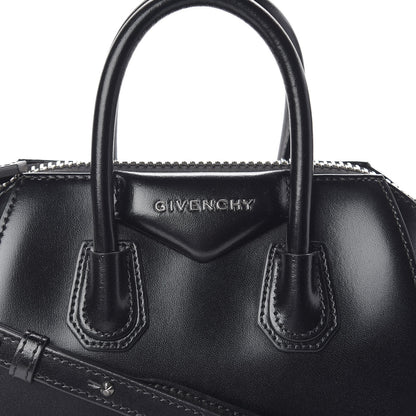 Givenchy Shiny Lord Calfskin Mini Antigona Black 8 of 10