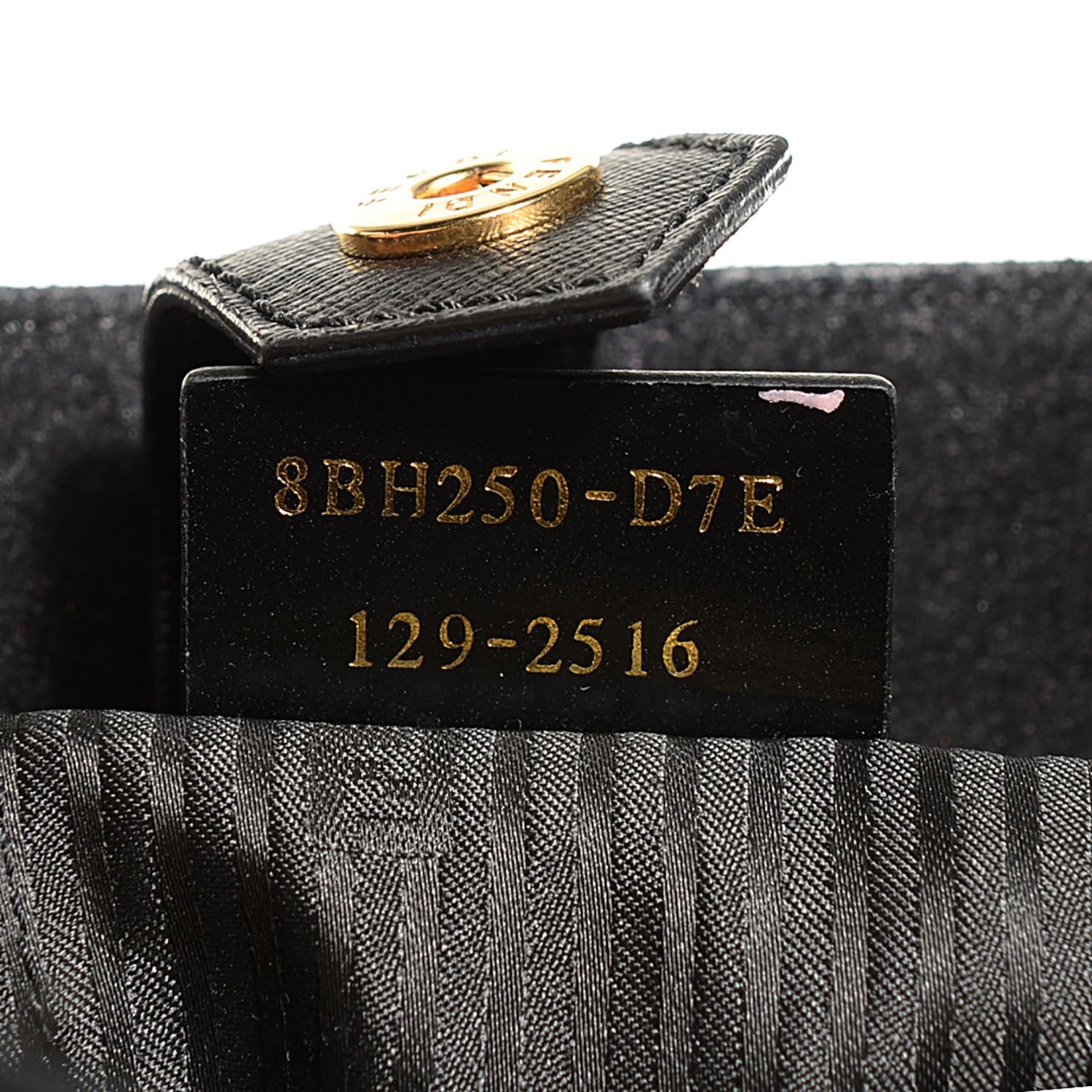 Fendi Vitello Elite Medium 2Jours Tote Black 7 of 10