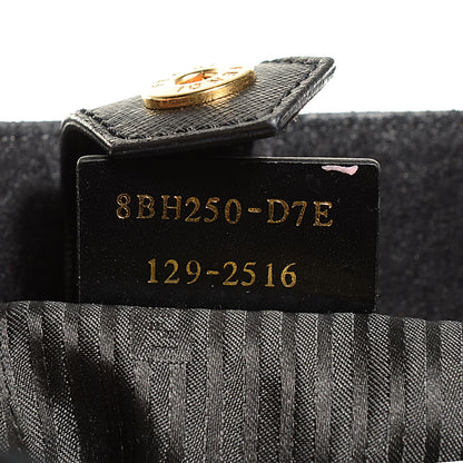 Fendi Vitello Elite Medium 2Jours Tote Black 7 of 10