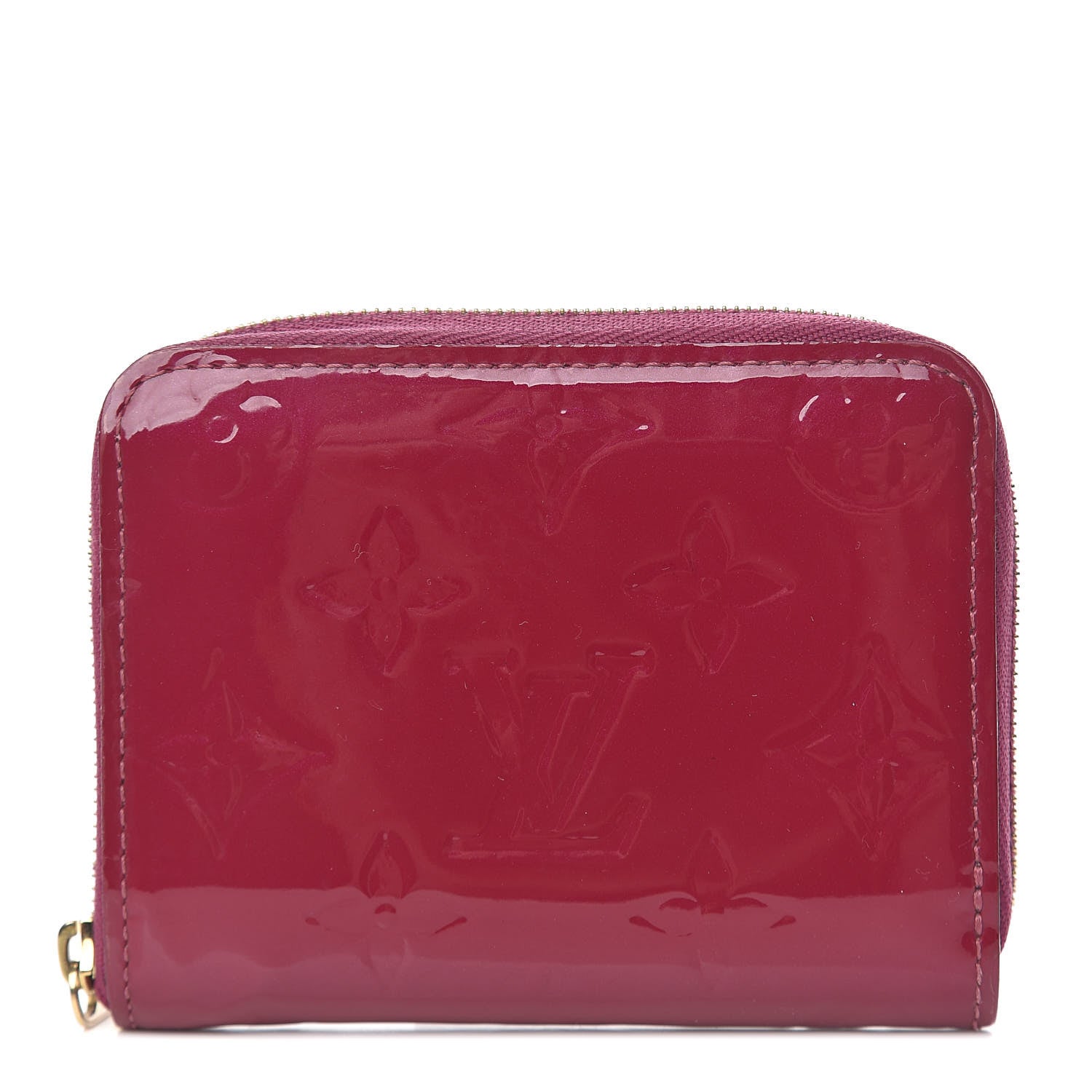 Louis Vuitton Vernis Zippy Coin Purse Magenta 1 of 7