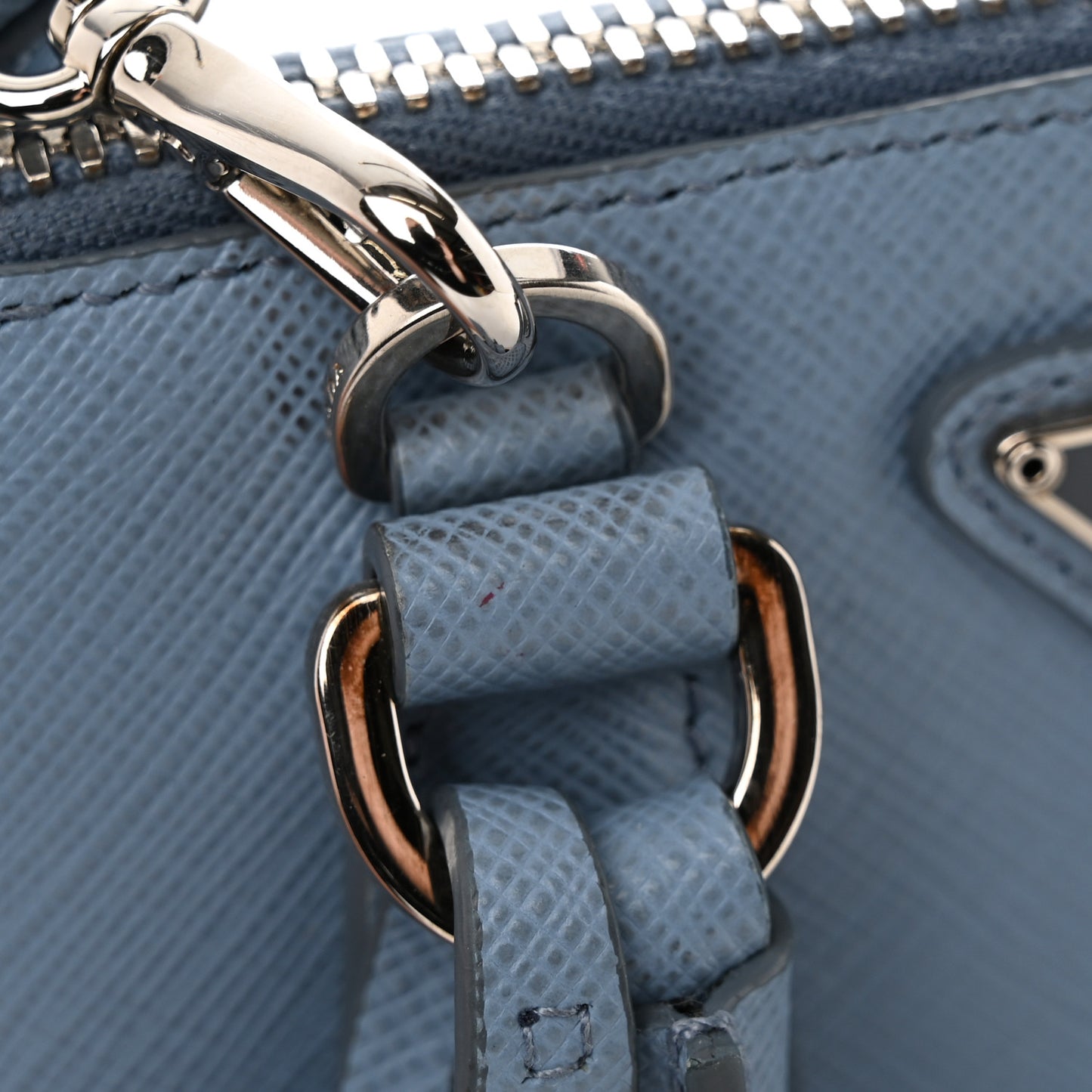 Saffiano Lux Mini Promenade Tote Astrale