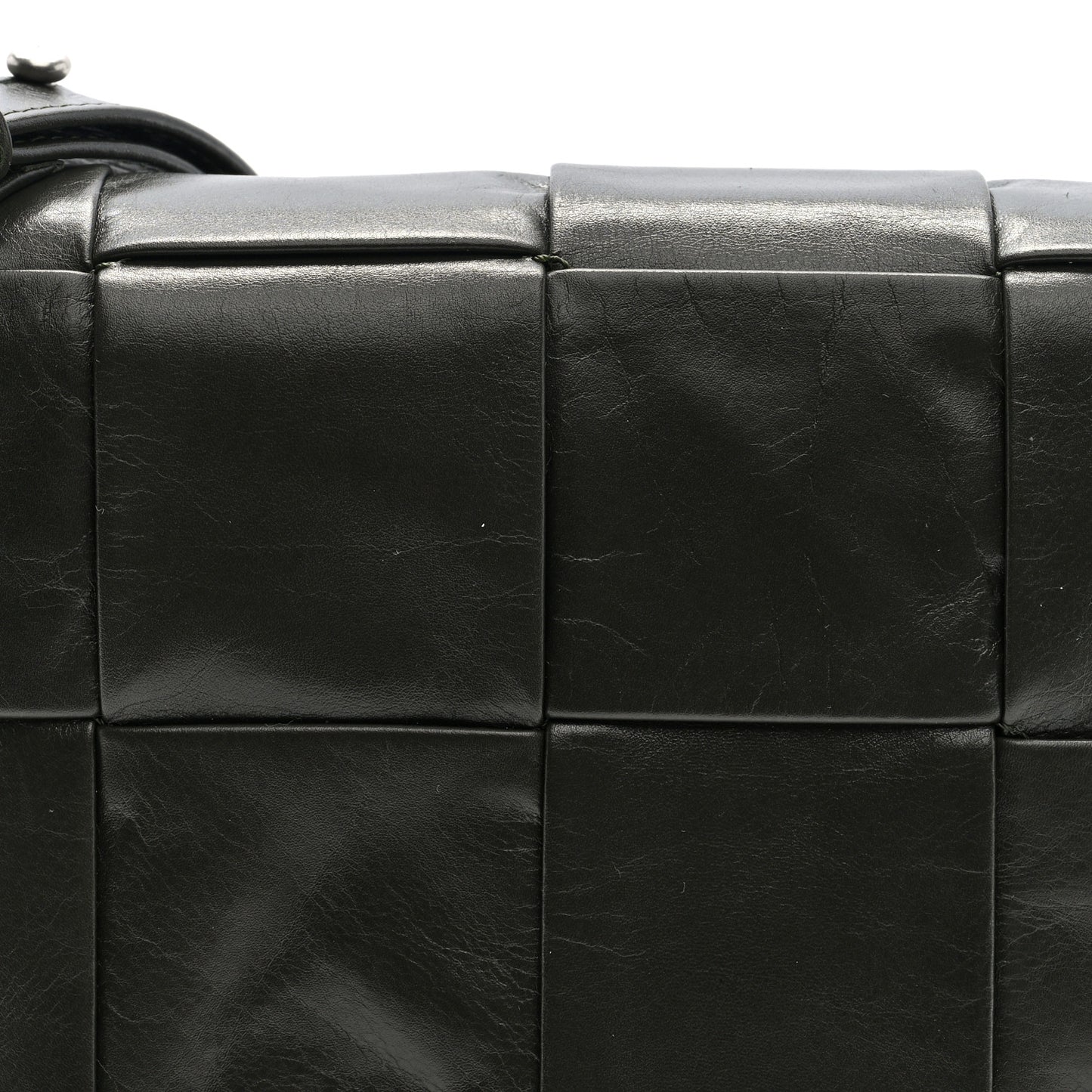 Paper Calfskin Intreccio Cassette Belt Bag Camping