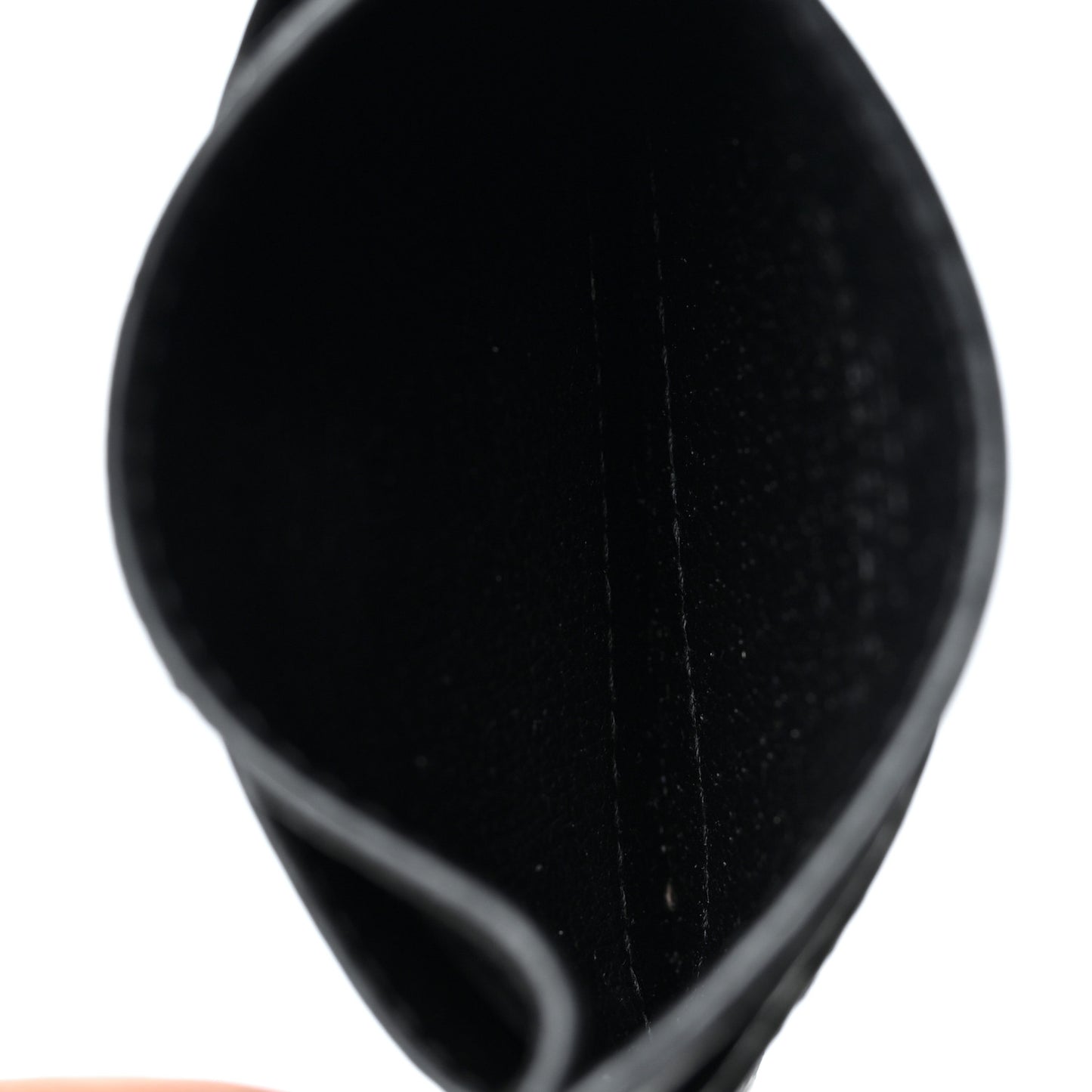 Calfskin Web GG Ophidia Card Holder Black