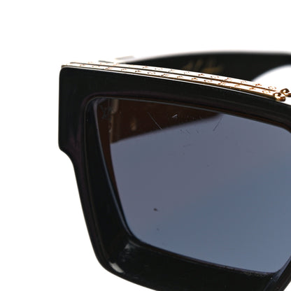 Louis Vuitton Acetate 1.1 Millionaires Sunglasses Z1165E Black 9 of 12