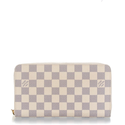 Louis Vuitton Damier Azur Zippy Organizer Wallet 1 of 7