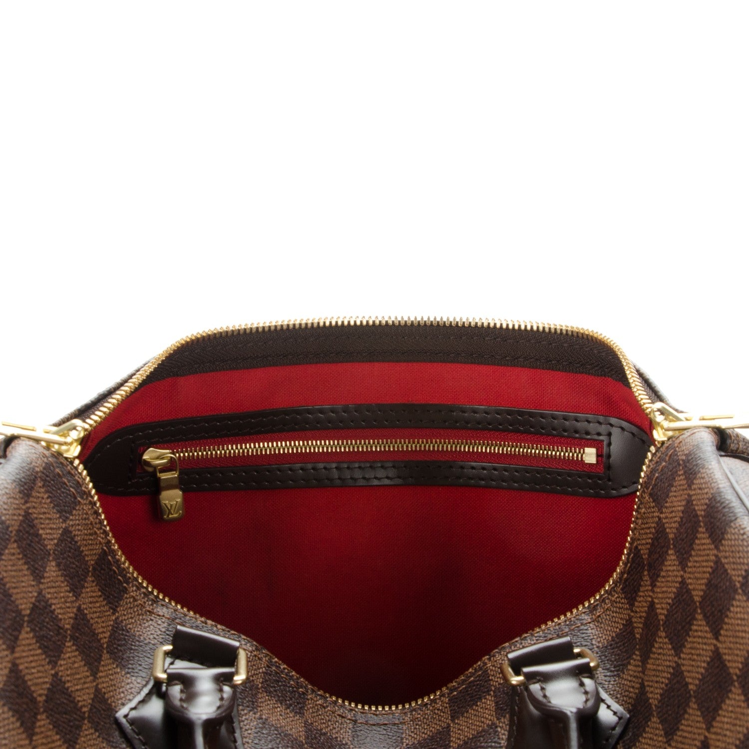 Louis Vuitton Damier Ebene Speedy Bandouliere 30 9 of 9