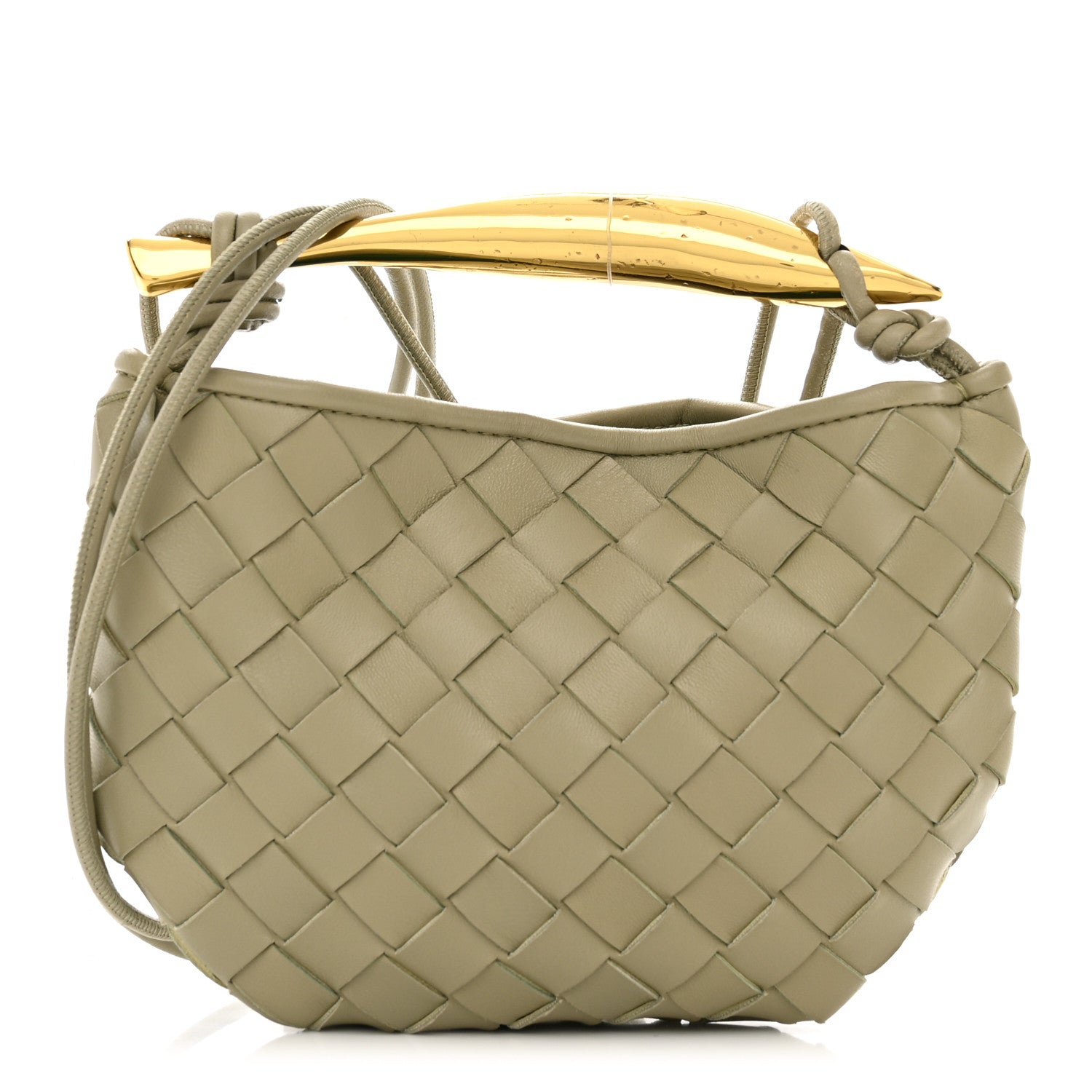 Bottega Veneta Nappa Intrecciato Mini Sardine Bag Travertine 1 of 11