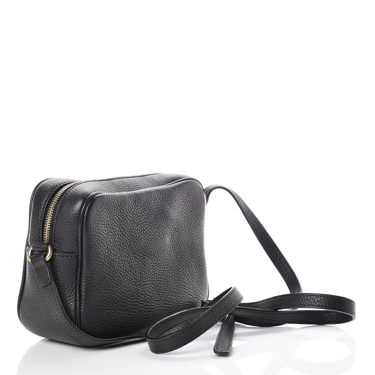Gucci Pebbled Calfskin Small Soho Disco Bag Black 3 of 19