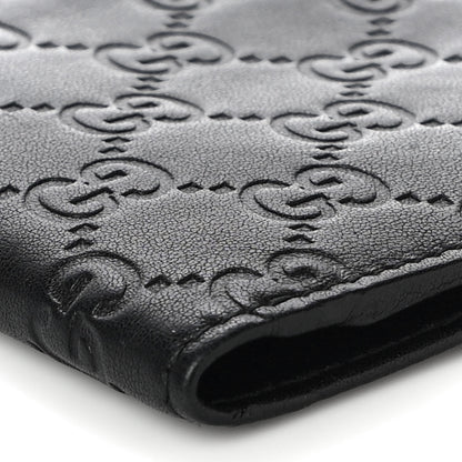 Gucci Guccissima Passport Case Black 9 of 10
