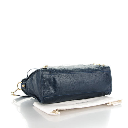 Balenciaga Agneau Giant 12 Gold Hardware City Bleu Obscur 4 of 8