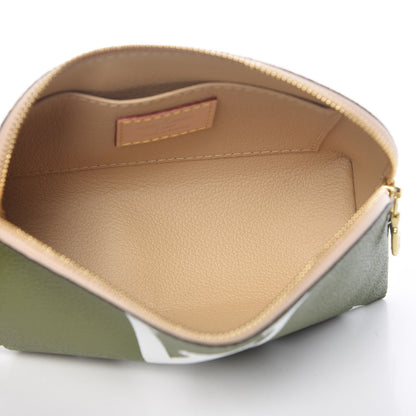 Louis Vuitton Monogram Giant Cosmetic Pouch Kaki 5 of 9