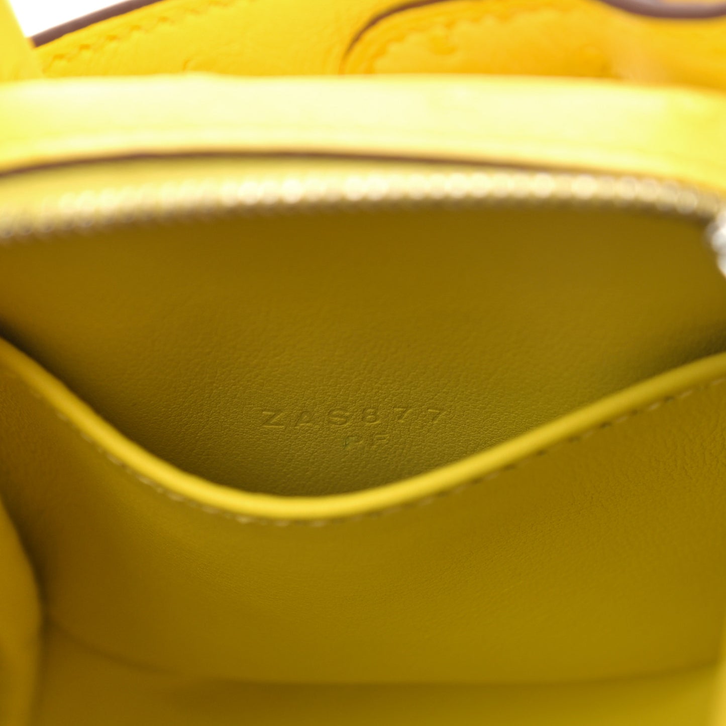 Ostrich Mini Lindy 20 Jaune Citron