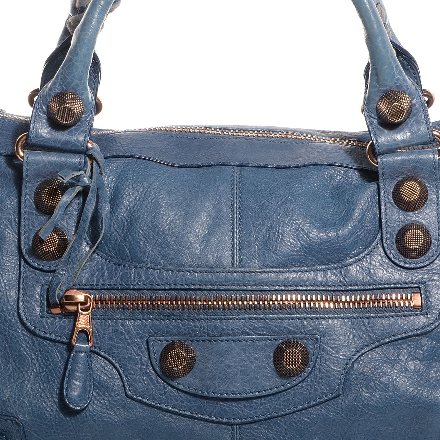 Balenciaga Agneau Giant 21 Rose Gold Hardware Work Atlantique 3 of 11