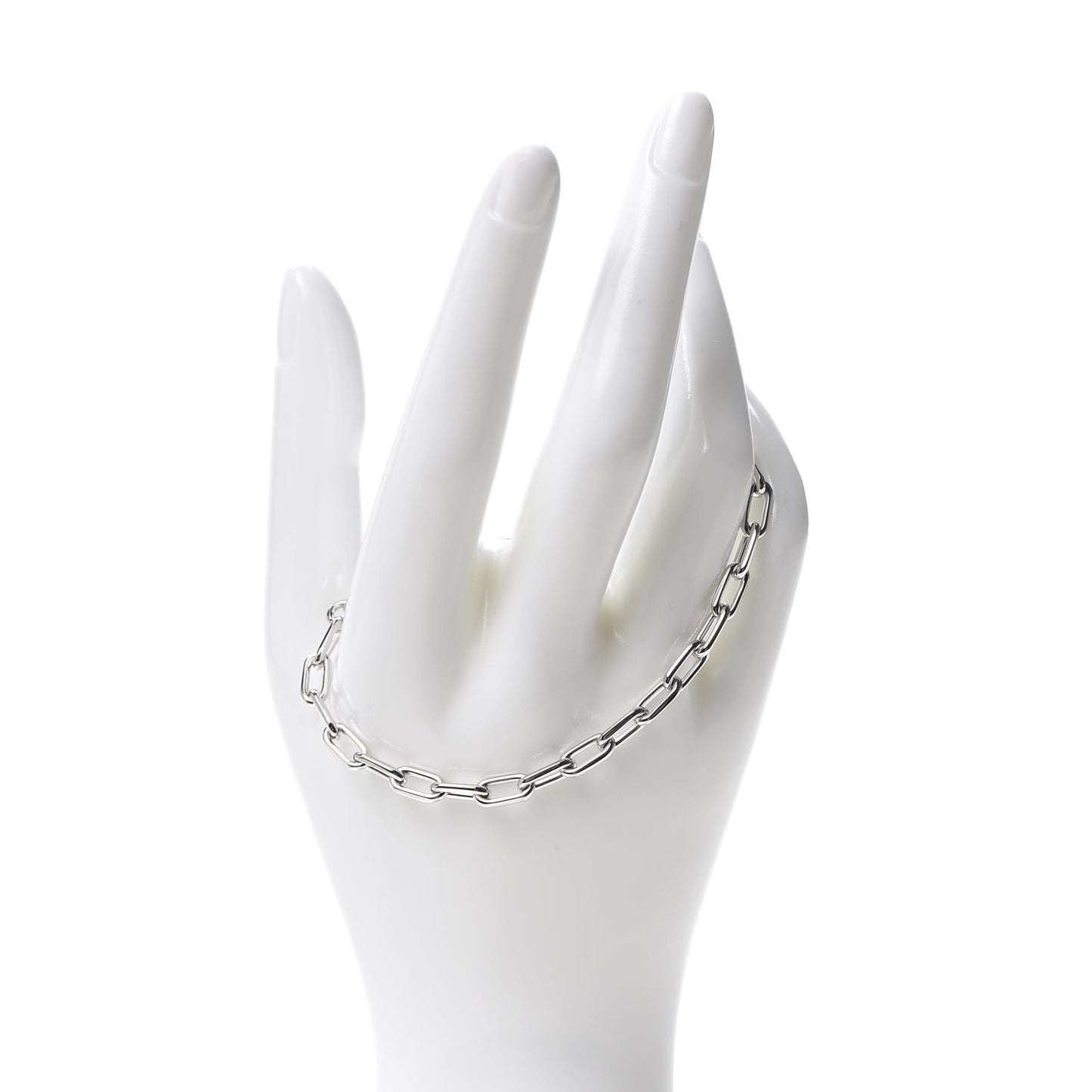 18K White Gold Spartacus Chain Bracelet