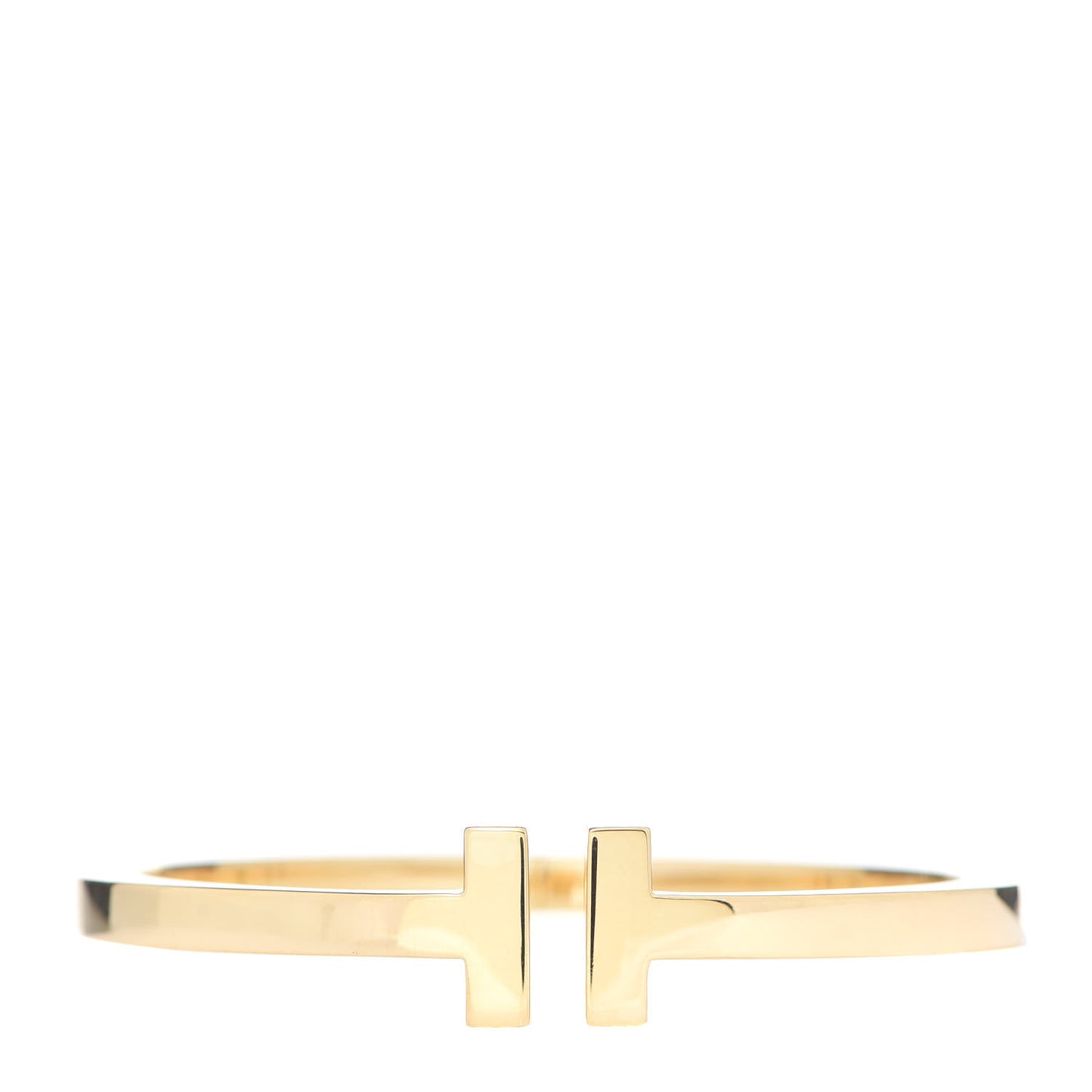 18K Yellow Gold T Square Bracelet