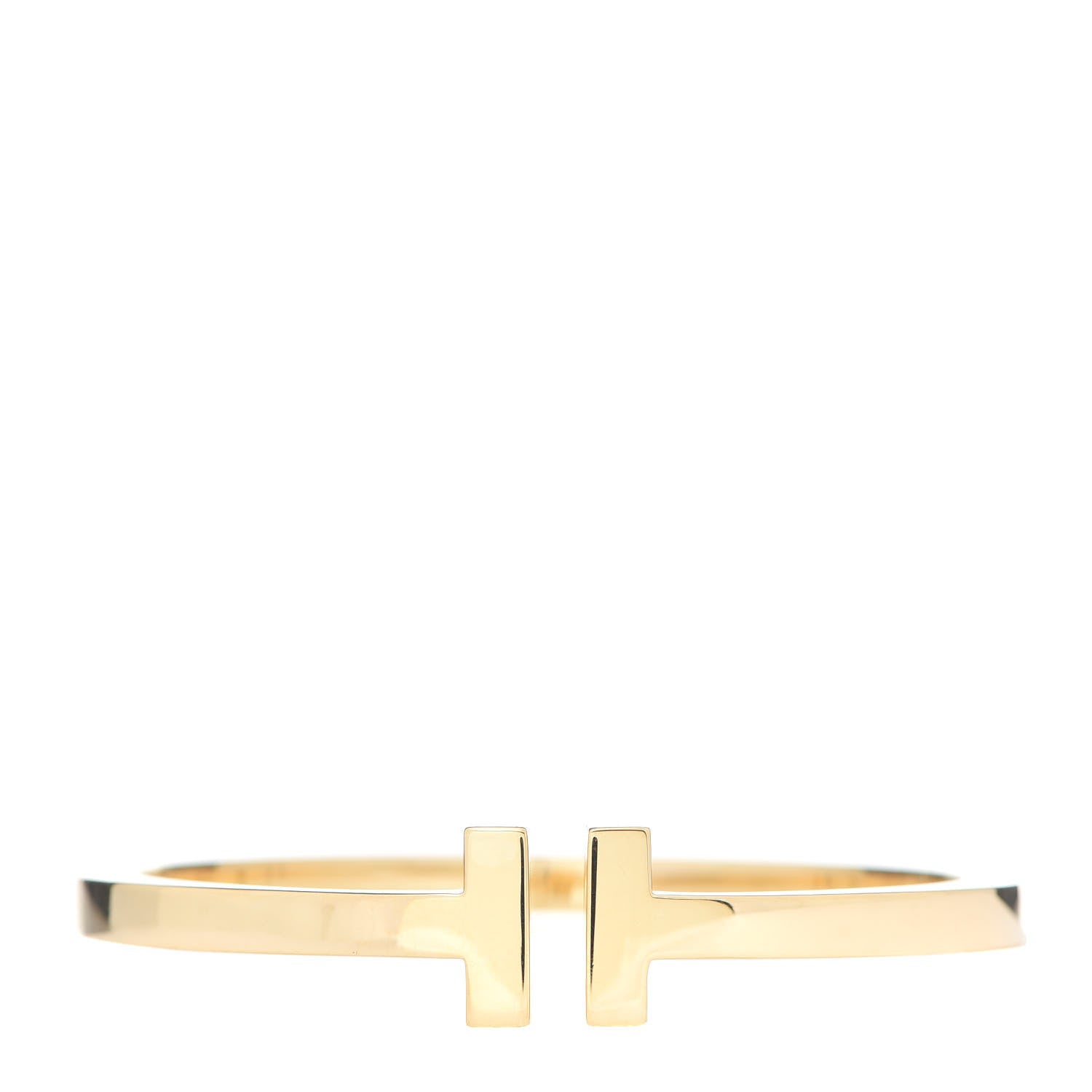 Tiffany 18K Yellow Gold T Square Bracelet 1 of 4