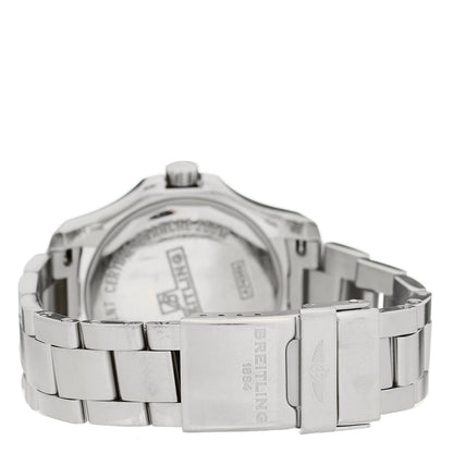 Breitling Stainless Steel 36mm Colt Quartz Watch Blue A74389 3 of 4