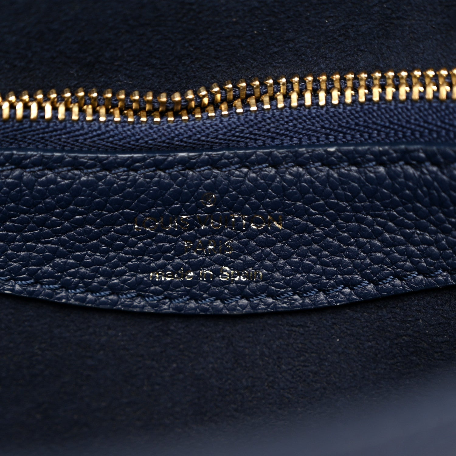 Louis Vuitton Empreinte Monogram Giant Diane Navy Creme 6 of 9