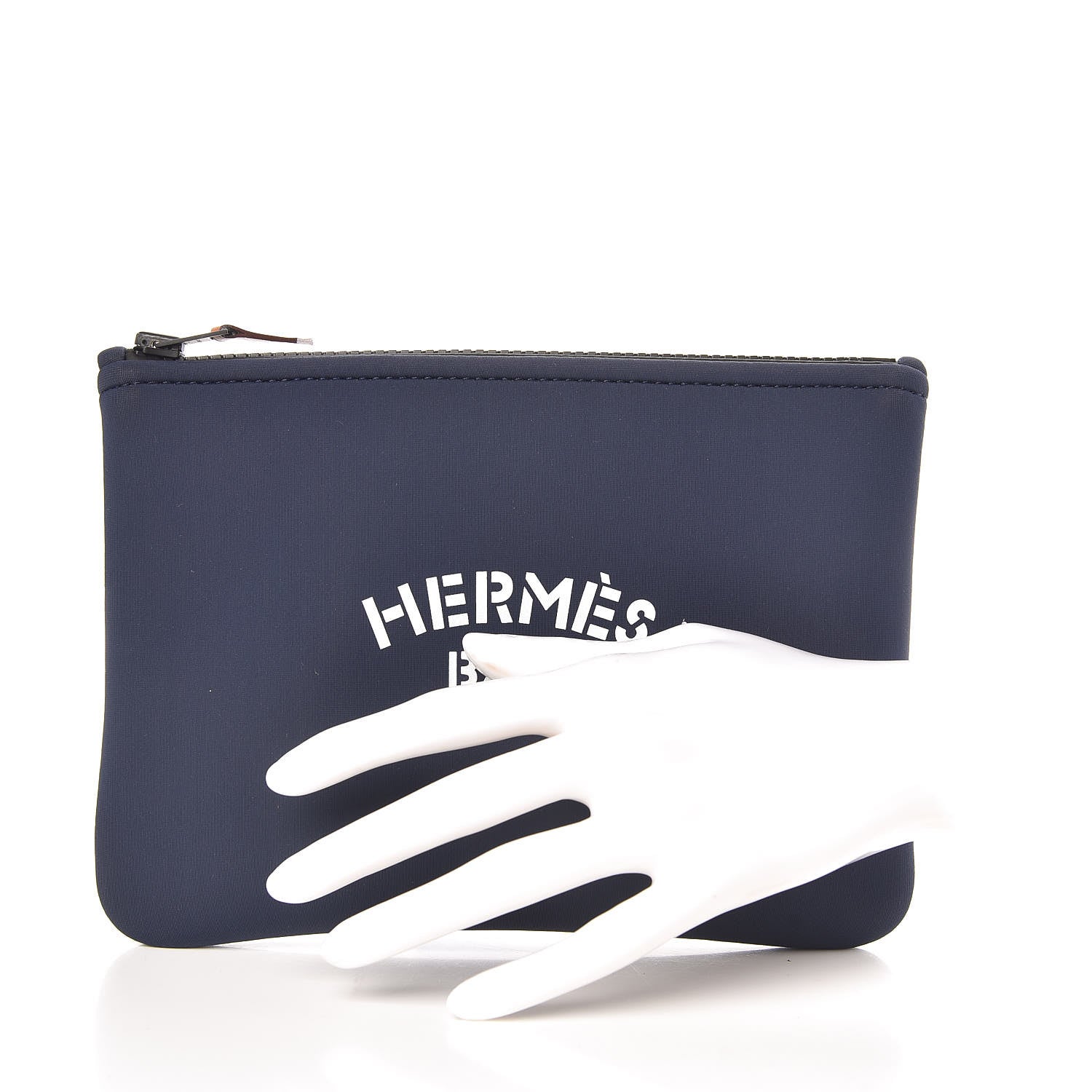 Hermes Neoprene Neobain Small Case Bleu 2 of 9