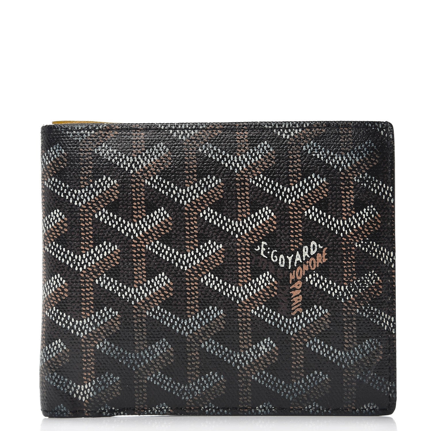 Goyard Goyardine Saint Florentin Bi-Fold Wallet Black 1 of 8