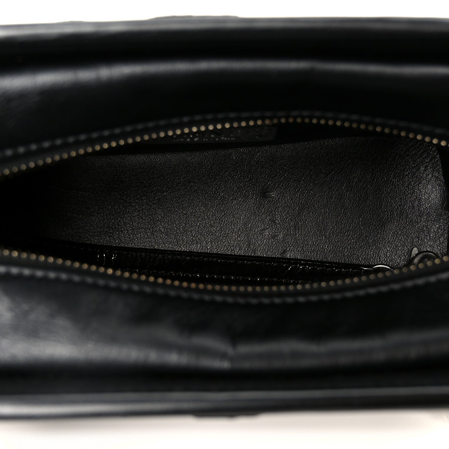 Chanel Snakeskin Patent Calfskin Small Gabrielle Hobo Black 5 of 10