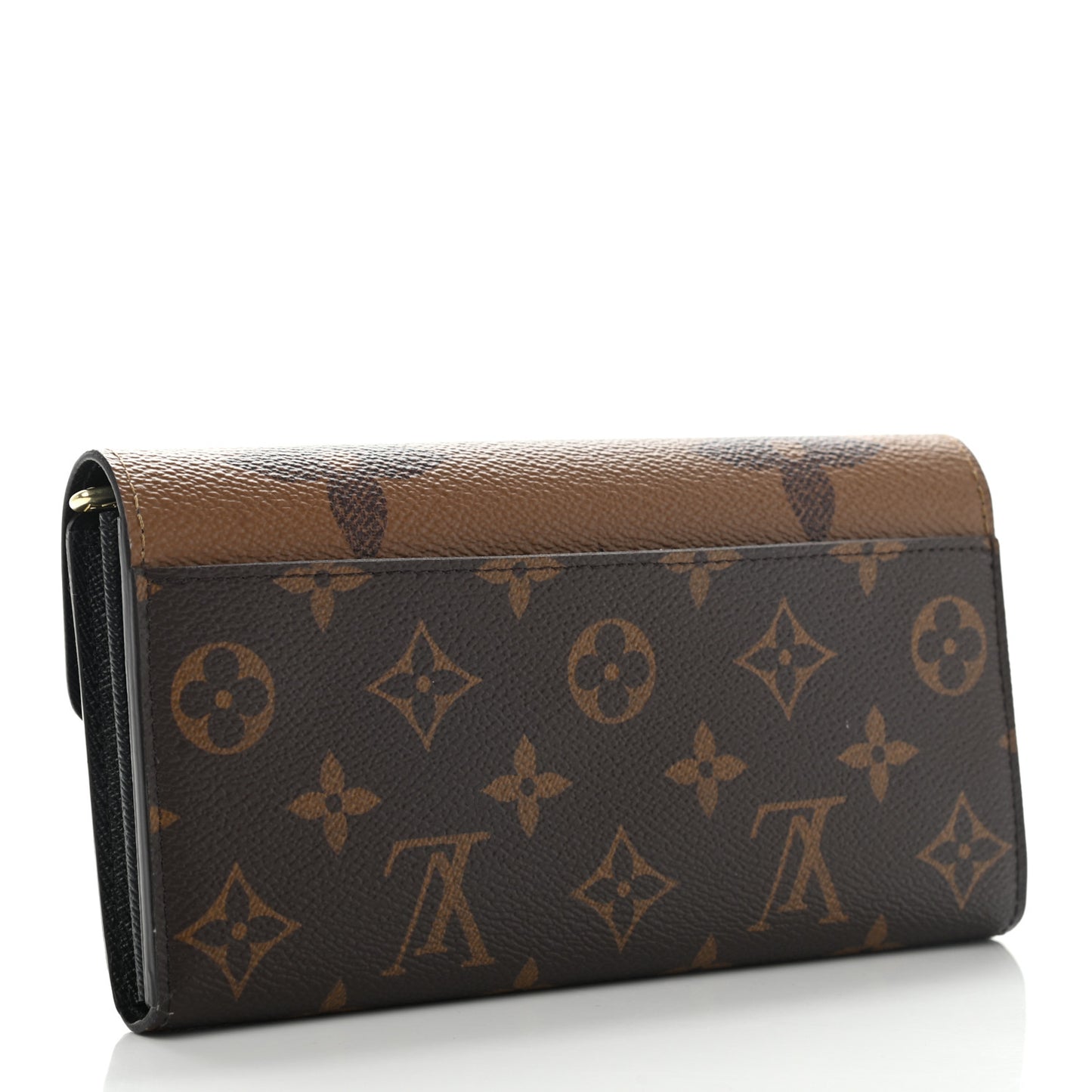 Reverse Monogram Giant Sarah Wallet