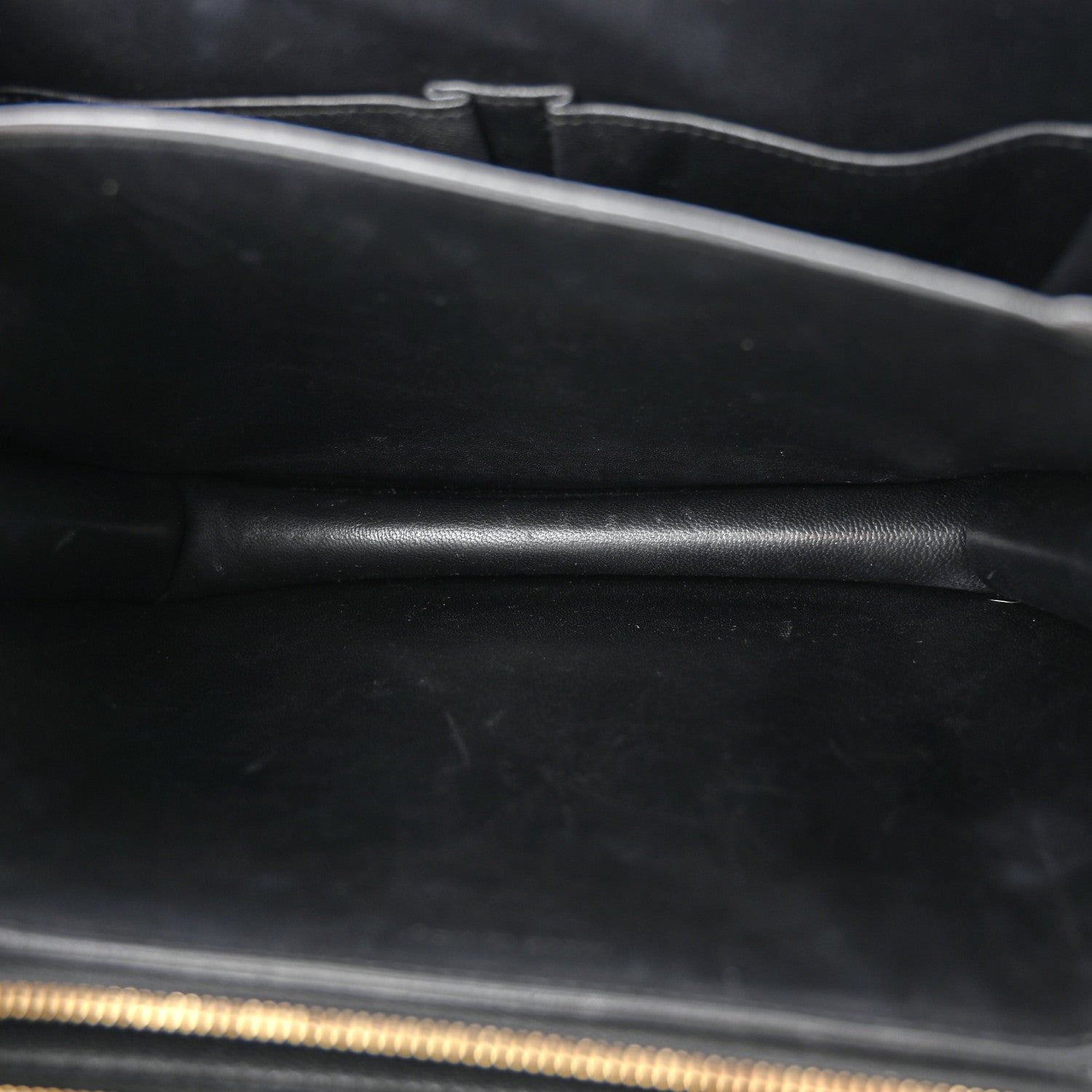 Celine Goatskin Medium Classic Box Flap Bag Black 5 of 11