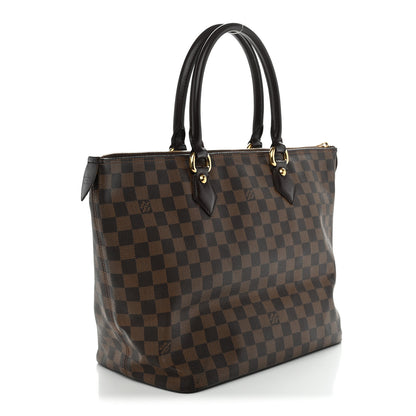 Louis Vuitton Damier Ebene Saleya MM 3 of 10
