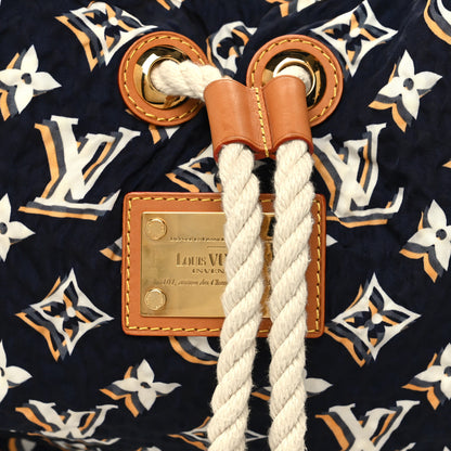Louis Vuitton Canvas Monogram Cruise Bulles MM Navy 7 of 10