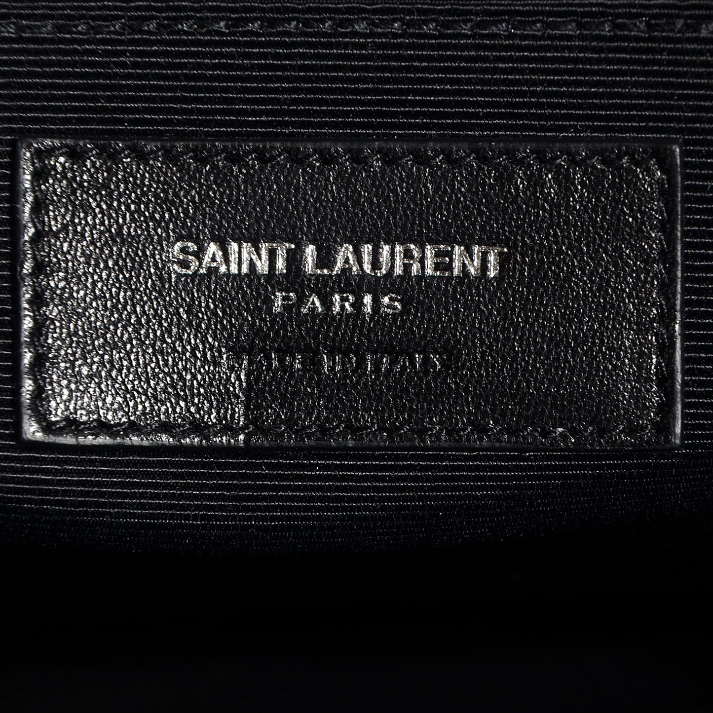 Grained Calfskin Small Sac De Jour Black