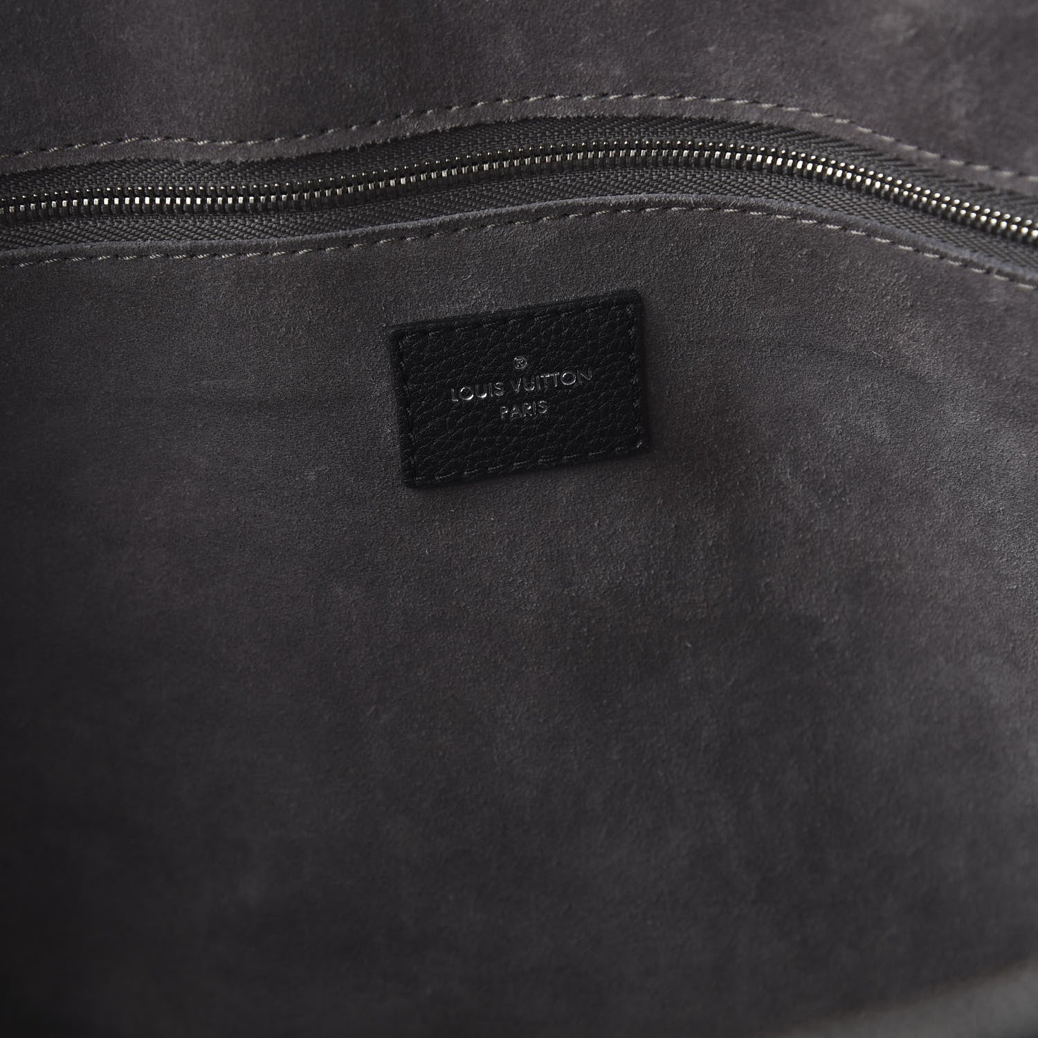 Louis Vuitton Veau Cachemire Soft Lockit MM Black 5 of 11