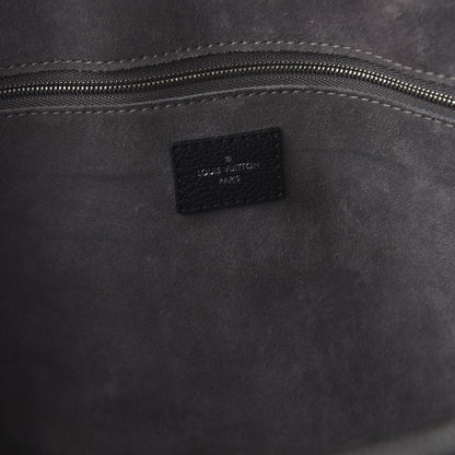 Louis Vuitton Veau Cachemire Soft Lockit MM Black 5 of 11