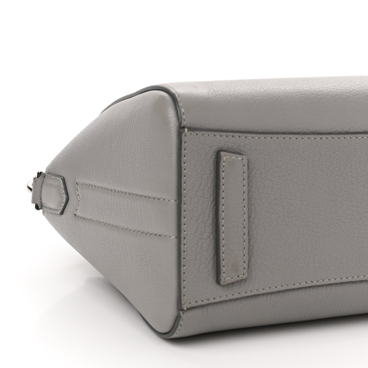Givenchy Sugar Goatskin Mini Antigona Pearl Grey 9 of 11