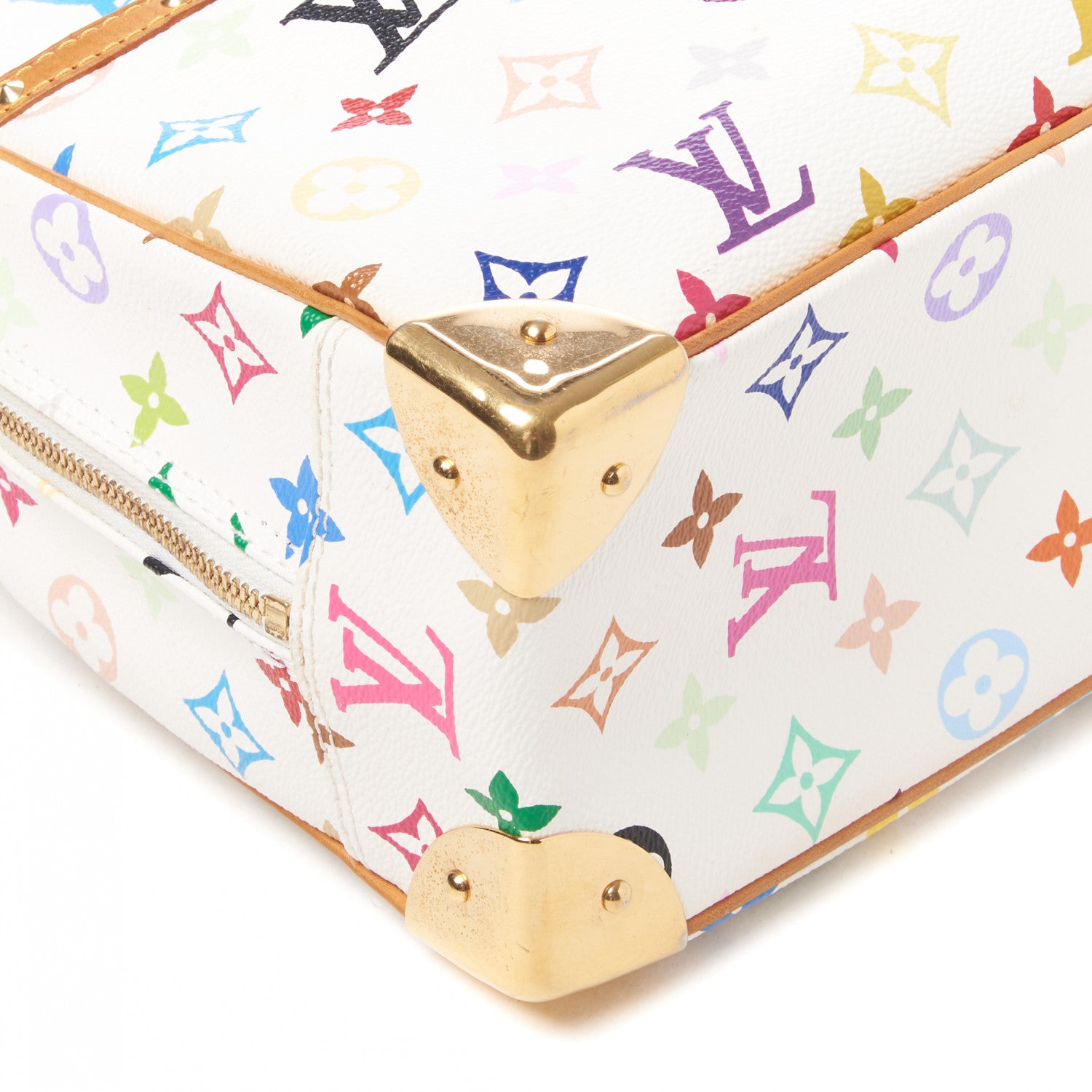 Louis Vuitton Monogram Multicolor Trouville White 5 of 7