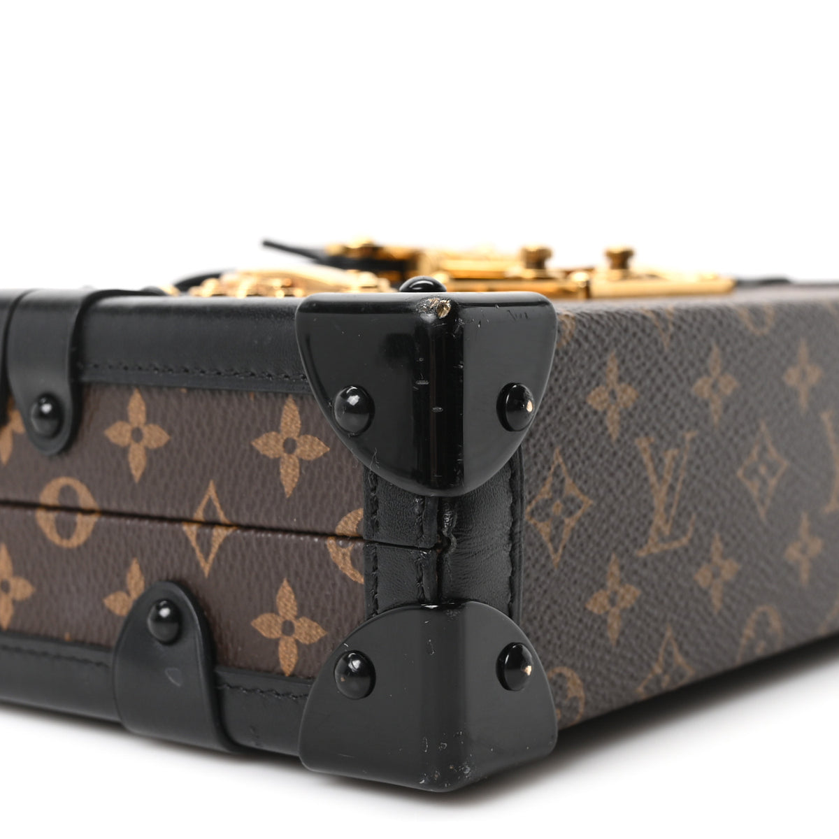 Louis Vuitton Monogram Petite Malle Black 8 of 9