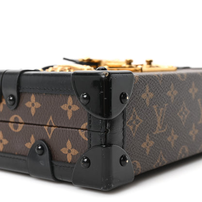 Louis Vuitton Monogram Petite Malle Black 8 of 9