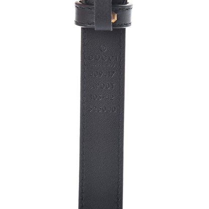 Gucci Calfskin Double G 20mm Belt 105 42 Black 7 of 8