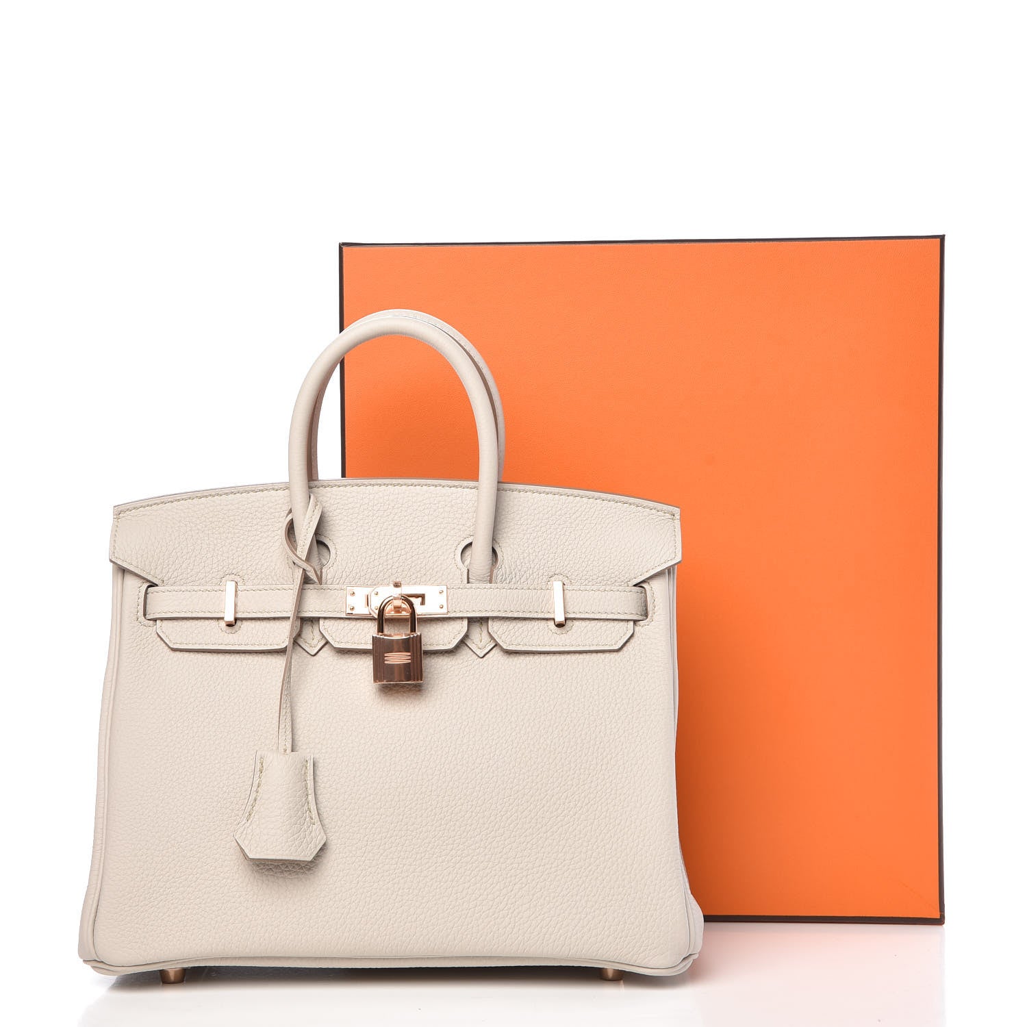 Hermes Togo Birkin 25 Beton 36 of 36