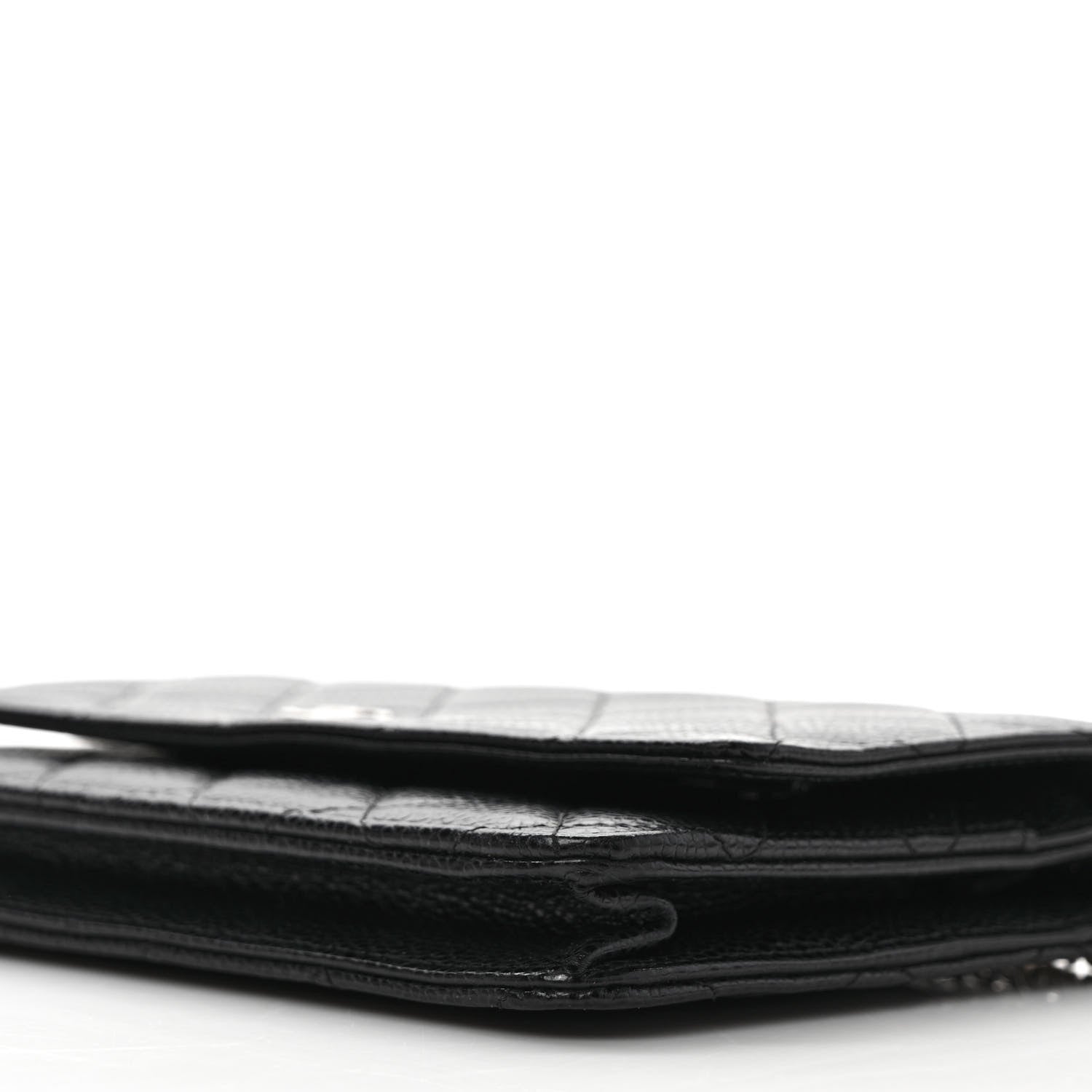 Chanel Caviar Quilted Wallet On Chain WOC Black 9 of 11