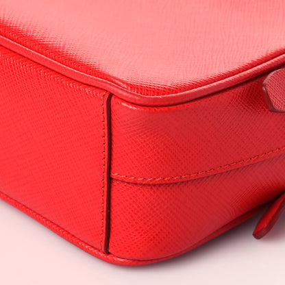 Prada Saffiano Mini Camera Crossbody Lacca 11 of 12
