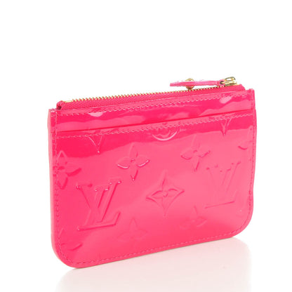 Louis Vuitton Vernis Key Pouch Rose Pop 3 of 7