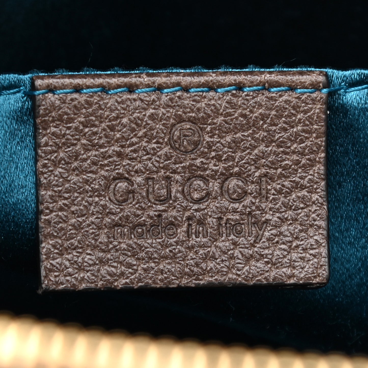 GG Supreme Monogram Textured Dollar Calfskin Web Small Ophidia Dome Shoulder Bag Beige Ebony New Acero