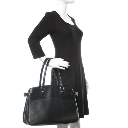 Louis Vuitton Epi Passy GM Black 2 of 10