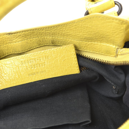 Balenciaga Agneau Classic Hardware Town Curry 9 of 10