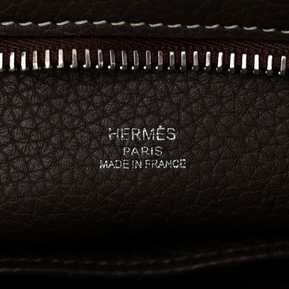 Hermes Taurillon Clemence Sac Good News PM Chocolate 6 of 10