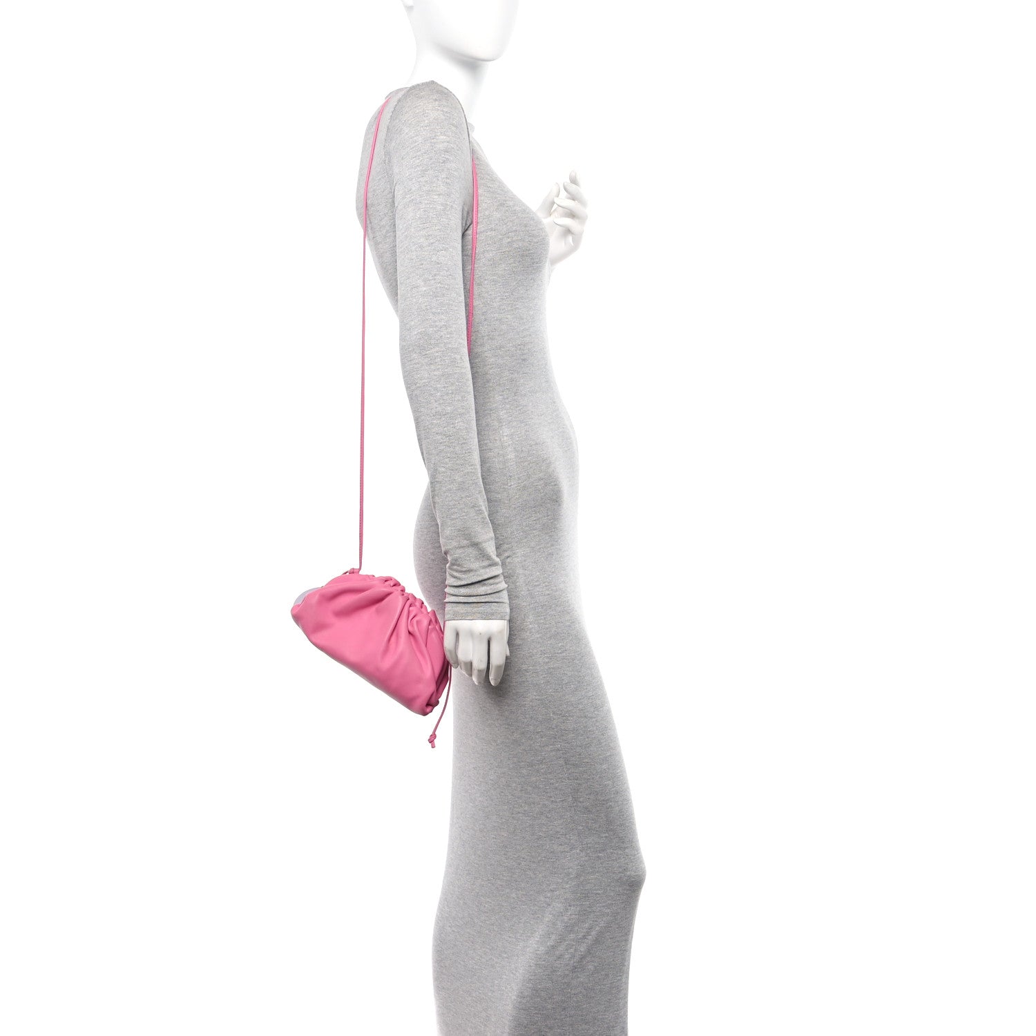 Bottega Veneta Butter Calfskin The Mini Pouch Pink 2 of 12