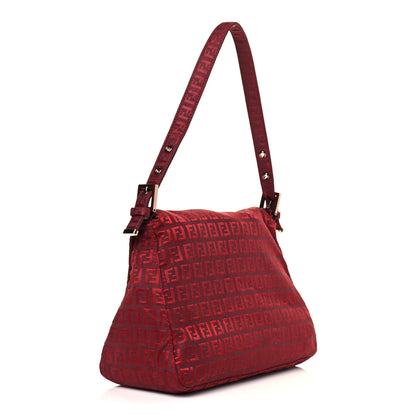 Fendi Zucchino Mama Baguette Red 4 of 14