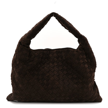 Bottega Veneta Suede Intrecciato Small Hop Fondant 1 of 10