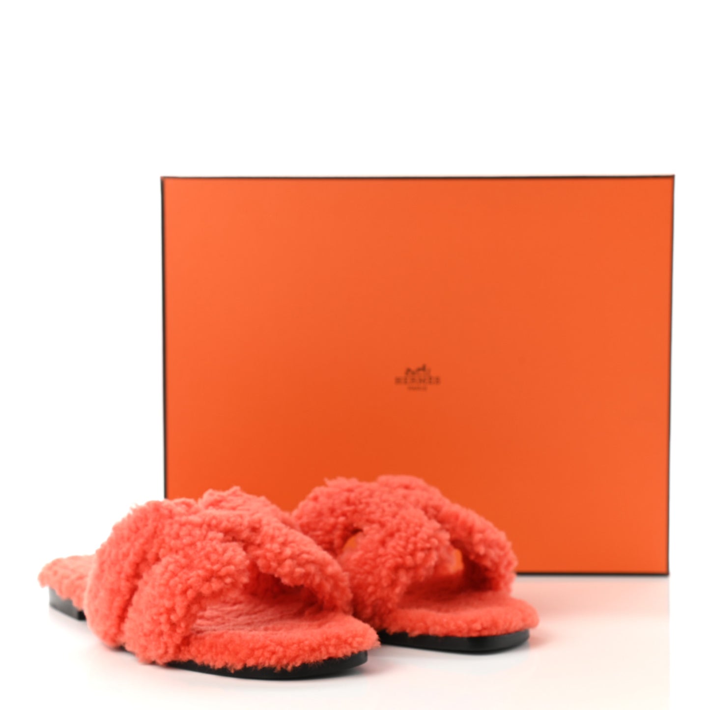 Woolskin Oran Sandals 37.5 Orange